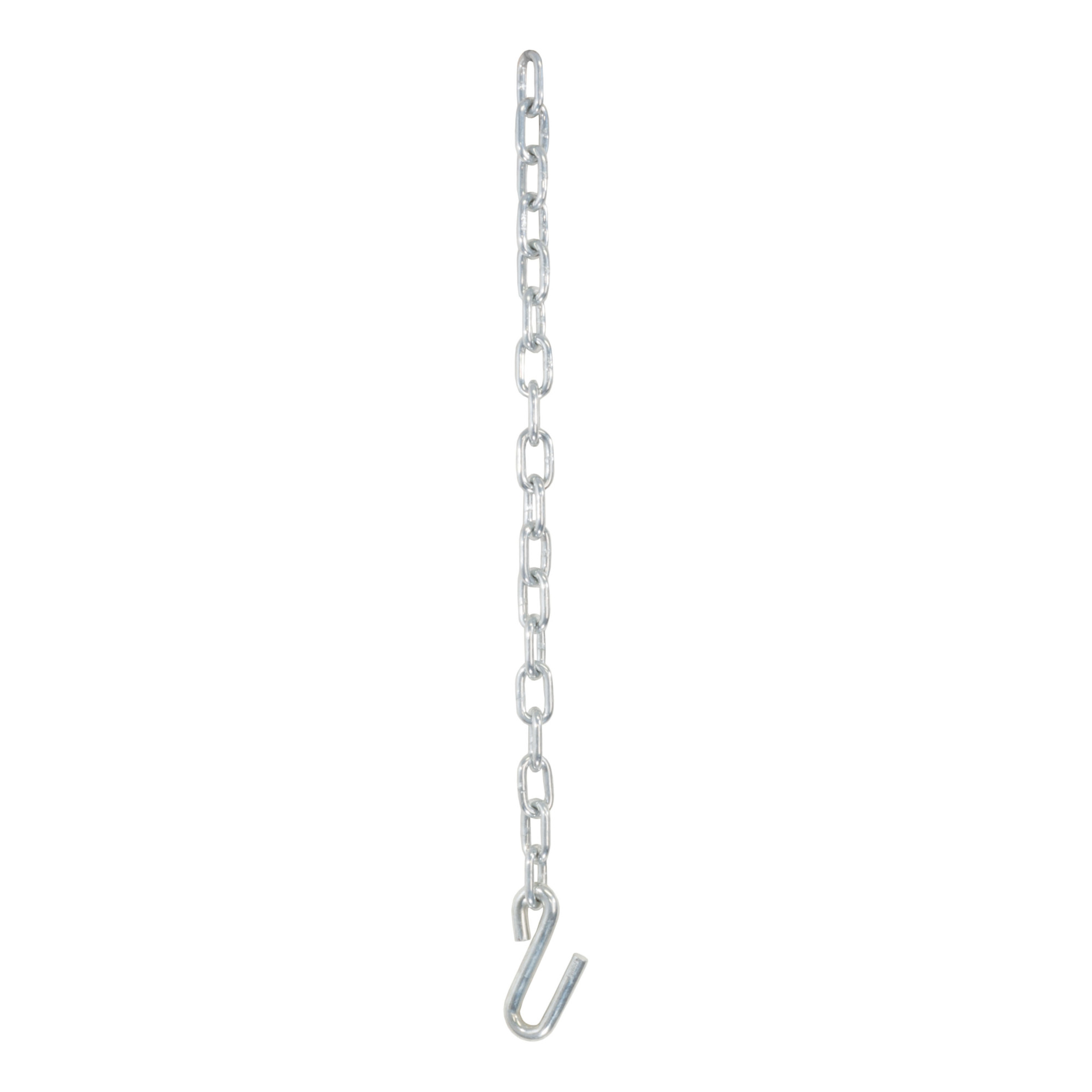 Curt Manufacturing, 27in. Safety Chain with 1 S-Hook, Length 27 in, Material Steel, Model# 80040
